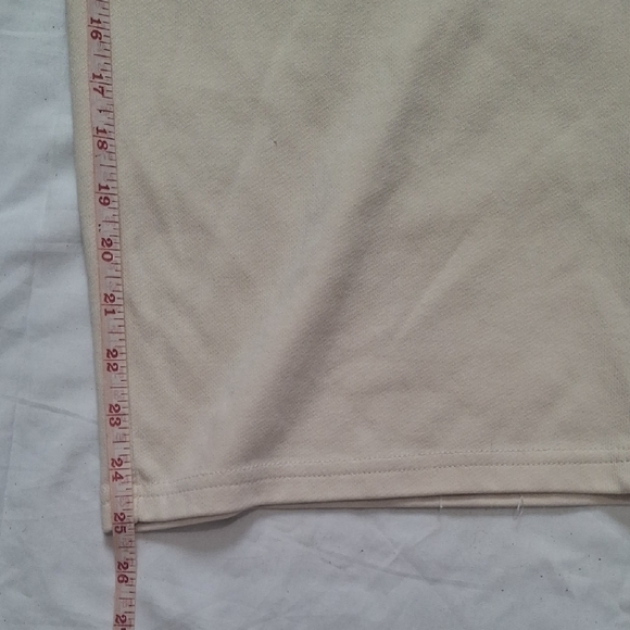 Neutal Ground Wome's Elegant Cream Wide Leg Pants Size M - Picture 7 of 10